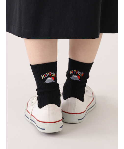 ジャパン刺繍ソックス