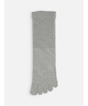 【Tabio MEN】ゴム無light五指レギュラー丈ソックス（23.0～25.0cm）