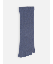 【Tabio MEN】ゴム無light五指レギュラー丈ソックス（23.0～25.0cm）