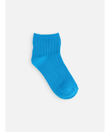 キッズ 蛍光リブショートソックス16～18cm