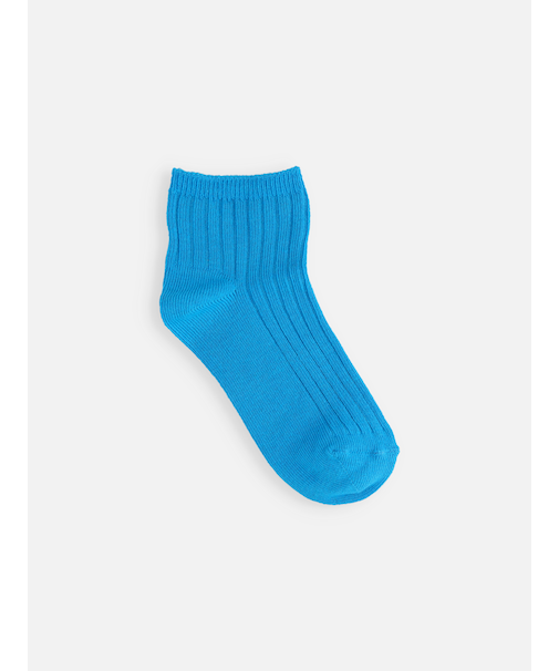 キッズ 蛍光リブショートソックス16～18cm