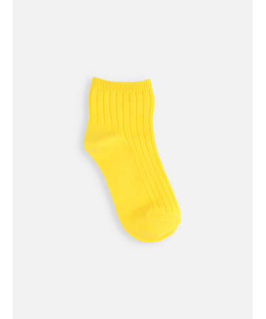 キッズ 蛍光リブショートソックス16～18cm