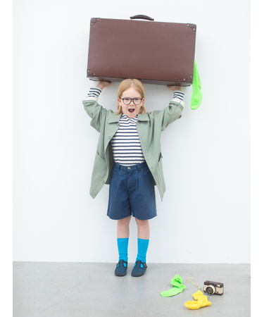 ジュニアサイズ 蛍光リブハイカット22～24cm