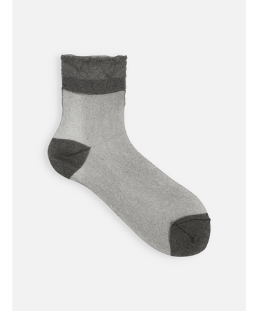 シアーグリッターラメショートソックス