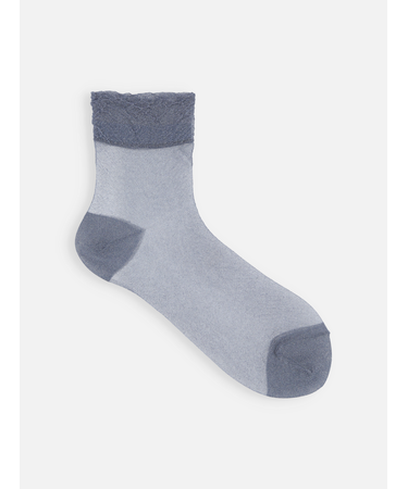 シアーグリッターラメショートソックス