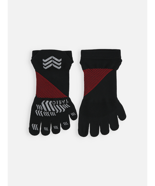 レーシングランエアー五本指ショートソックス(25.0～27.0cm)