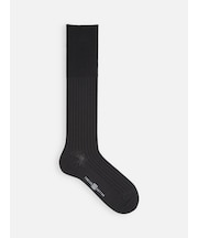 【TABIO’S COTTON】リブロングホーズ丈ビジネスソックス