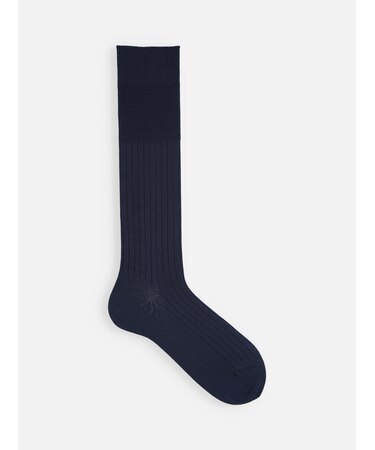 【TABIO’S COTTON】リブロングホーズ丈ビジネスソックス（27.0～29.0cm）