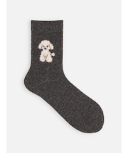 ネップねこ&いぬショートソックス