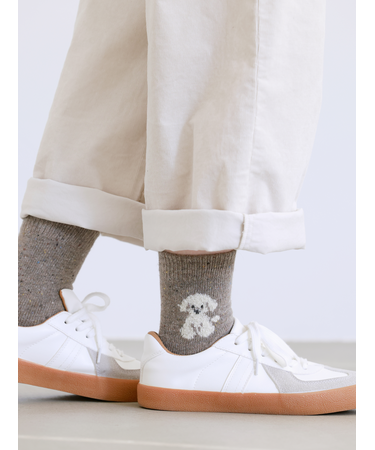 ネップねこ＆いぬショートソックス