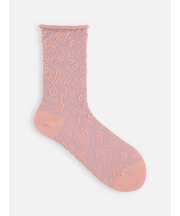 ミドル毛混フロートロールソックス