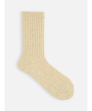 紡毛2×2リブソックス