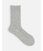 紡毛2×2リブソックス