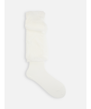 トップゆるゆるリブニーハイソックス