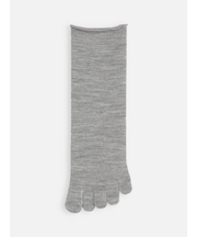 梳毛五本指ソックス