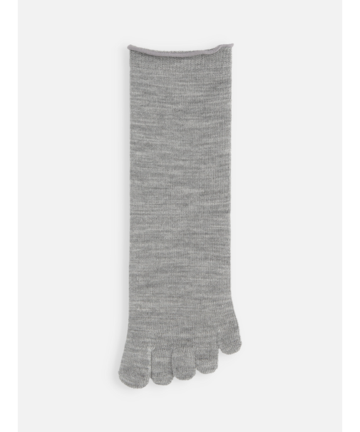 梳毛五本指ソックス