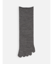 梳毛五本指ソックス