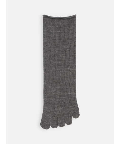 梳毛五本指ソックス