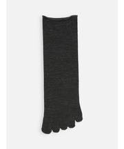 梳毛五本指ソックス