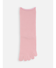 梳毛五本指ソックス