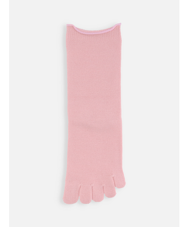 梳毛五本指ソックス