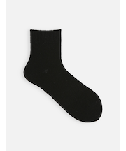 紡毛ベタショートソックス