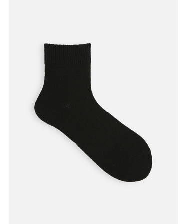 紡毛ベタショートソックス