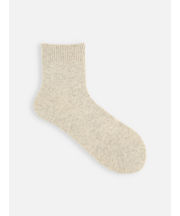 紡毛ベタショートソックス