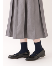 紡毛ベタショートソックス