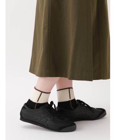 ボアパイピング風ショートソックス