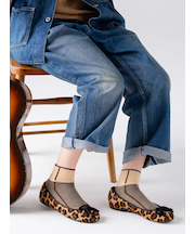 ボアパイピング風ショートソックス