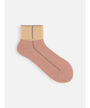 ボアパイピング風ショートソックス