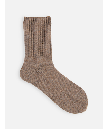 紡毛ローゲージリブベタソックス