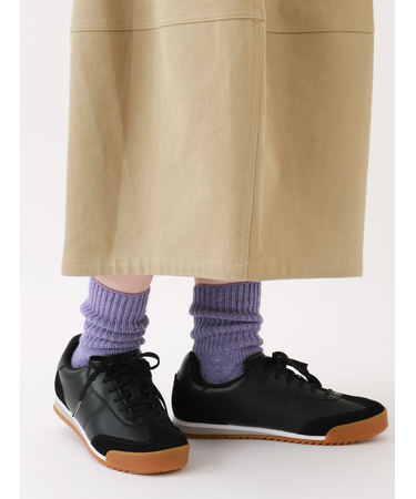 紡毛ローゲージリブベタソックス