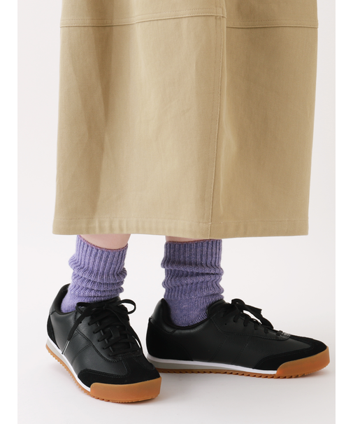 紡毛ローゲージリブベタソックス