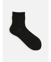 ハイゲージ梳毛ベタショートソックス