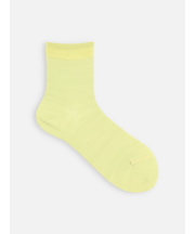 ハイゲージ梳毛ベタショートソックス