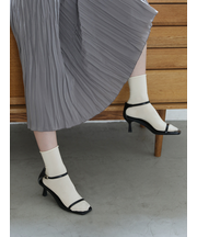 ハイゲージ梳毛ロールショートソックス