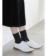 ハイゲージ梳毛ロールショートソックス