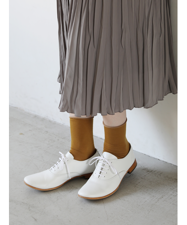 ハイゲージ梳毛ロールショートソックス