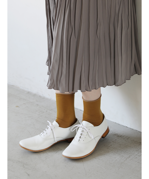 ハイゲージ梳毛ロールショートソックス