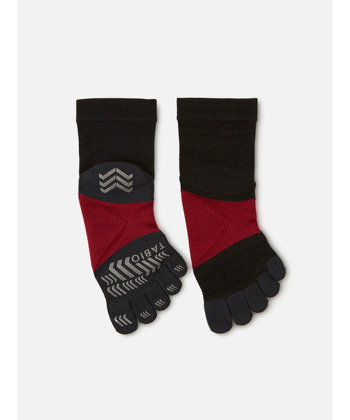 レーシングラン五本指メリノクルー丈ソックス（23.0～25.0cm）