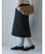 毛混ラメゴム長ソックス