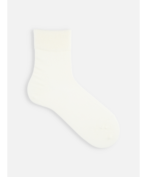 【Tabio MEN】毛混ゴムなしクルー丈ソックス