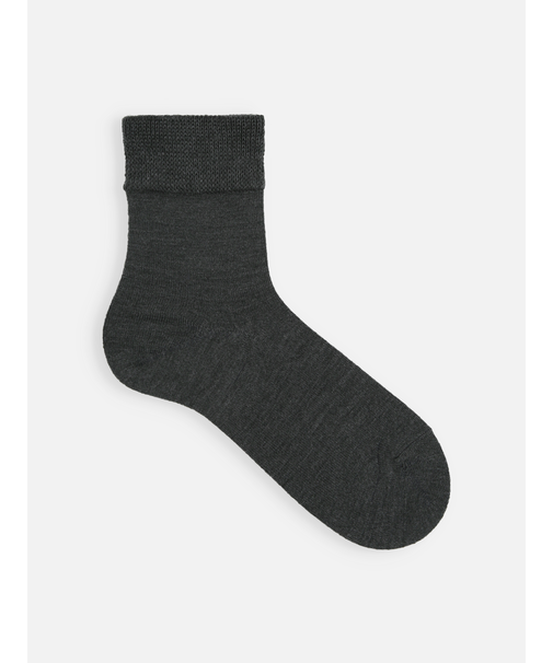 【Tabio MEN】毛混ゴムなしクルー丈ソックス