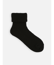 タム三つ折りリブショートソックス