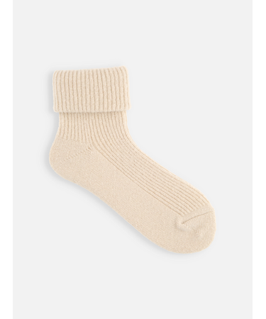 タム三つ折りリブショートソックス