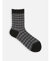 毛混ツイードネップJQソックス