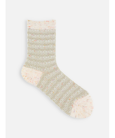 毛混ツイードネップJQソックス