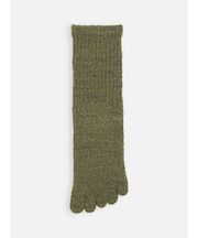 【Tabio MEN】リングヤーン五本指ショート丈ソックス